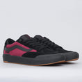 Load image into Gallery viewer, Vans Berle Pro Shoes (Punk) Black / Beet Red