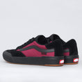 Load image into Gallery viewer, Vans Berle Pro Shoes (Punk) Black / Beet Red