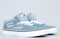 Load image into Gallery viewer, Vans Half Cab Pro Shoes Goblin Blue / White