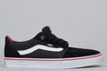 Load image into Gallery viewer, Vans Lindero Mesh Black / White / Scarlet