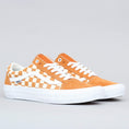Load image into Gallery viewer, Vans Old Skool Pro Shoes (Checkerboard) Golden Oak