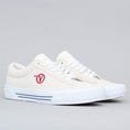 Load image into Gallery viewer, Vans Saddle Sid Pro Shoes Marshmallow / Racing Red