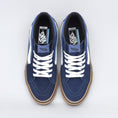 Load image into Gallery viewer, Vans Sk8-Hi Pro Shoes (Rainy Day) Navy / Gum