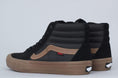 Load image into Gallery viewer, Vans Sk8-Hi Pro Shoes (Thrasher) Black / Gum