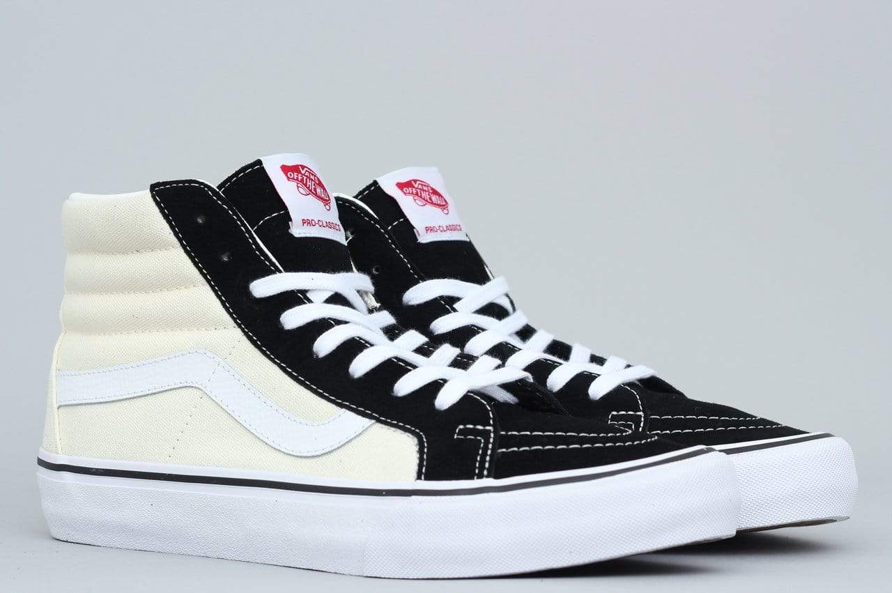 Vans Sk8-Hi Re-issue Pro 50th Anniversary '87 Shoes Black / Classic White