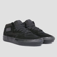 Load image into Gallery viewer, Vans Skate Half Cab Shoes Black / Black
