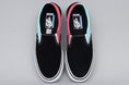 Load image into Gallery viewer, Vans Slip On Pro Shoes Asymmetry Black / Blue / Rose