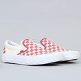 Load image into Gallery viewer, Vans Slip-On Pro Shoes (Checkerboard) Mineral Red