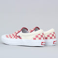 Load image into Gallery viewer, Vans Slip-On Pro Shoes (Checkerboard) Mineral Red