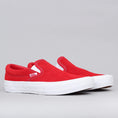 Load image into Gallery viewer, Vans Slip-On Pro Shoes (Suede) Red / White