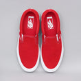 Load image into Gallery viewer, Vans Slip-On Pro Shoes (Suede) Red / White