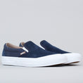 Load image into Gallery viewer, Vans Slip-On Pro Shoes (Twill) Dress Blues / Portabella