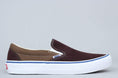Load image into Gallery viewer, Vans Slip-On Pro Shoes (Two-Tone) Coffee Bean / Teak