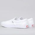 Load image into Gallery viewer, Vans Slip-On Pro Shoes White / White