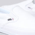 Load image into Gallery viewer, Vans Slip-On Pro Shoes White / White
