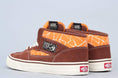 Load image into Gallery viewer, Vans X Trap Wilhelmsburg Half Cab Shoes Brown / Orange