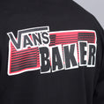 Load image into Gallery viewer, Vans X Baker Speed Check Longsleeve T-Shirt Black