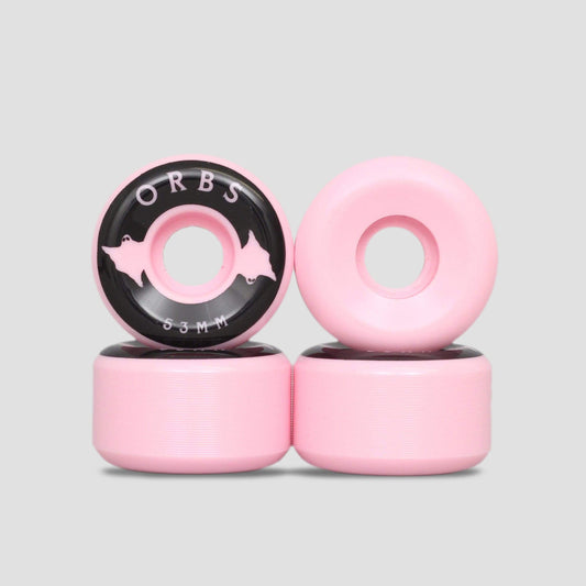 Orbs 53mm 99A Specters Solids Skateboard Wheels Light Pink