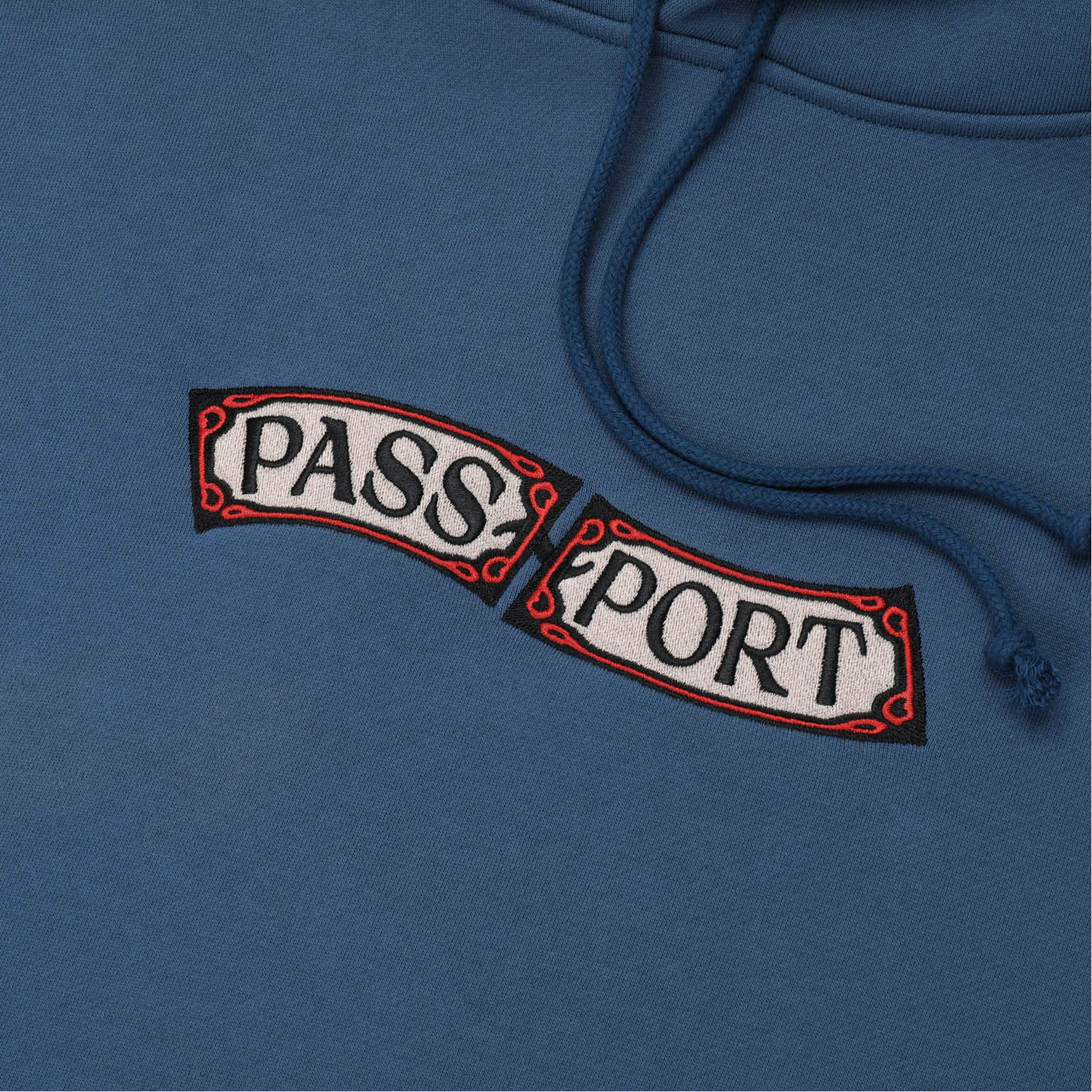 PassPort Red Flag Hood Harbour Blue