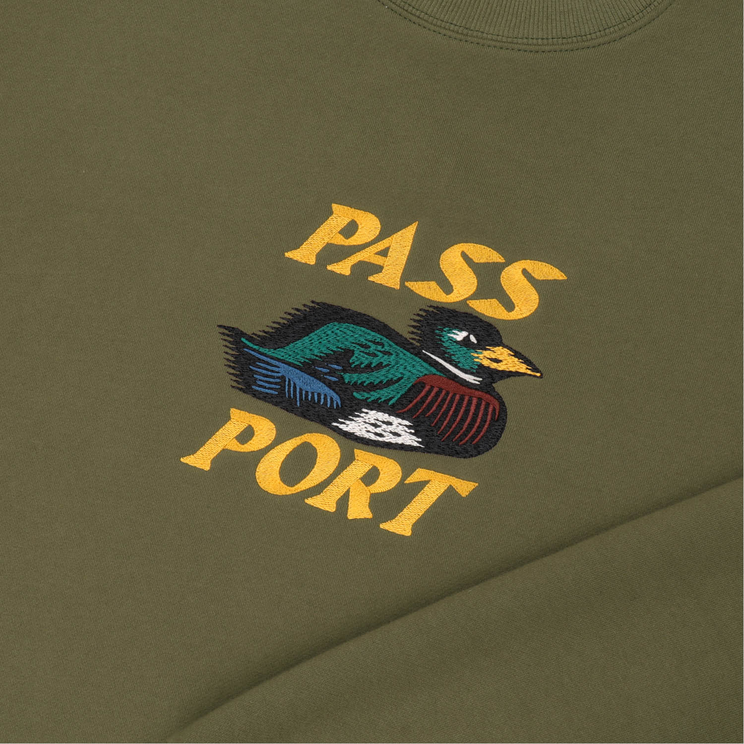 PassPort Fast Duck Sweater Olive