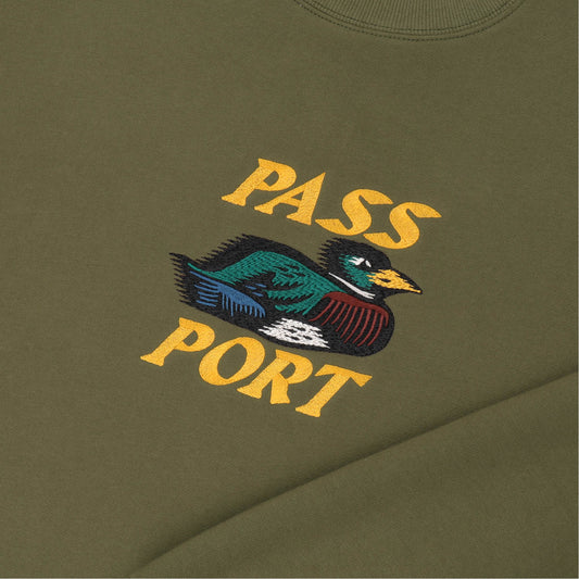 PassPort Fast Duck Sweater Olive