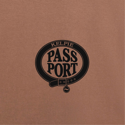 PassPort Kelpie T-Shirt Dusty Brown