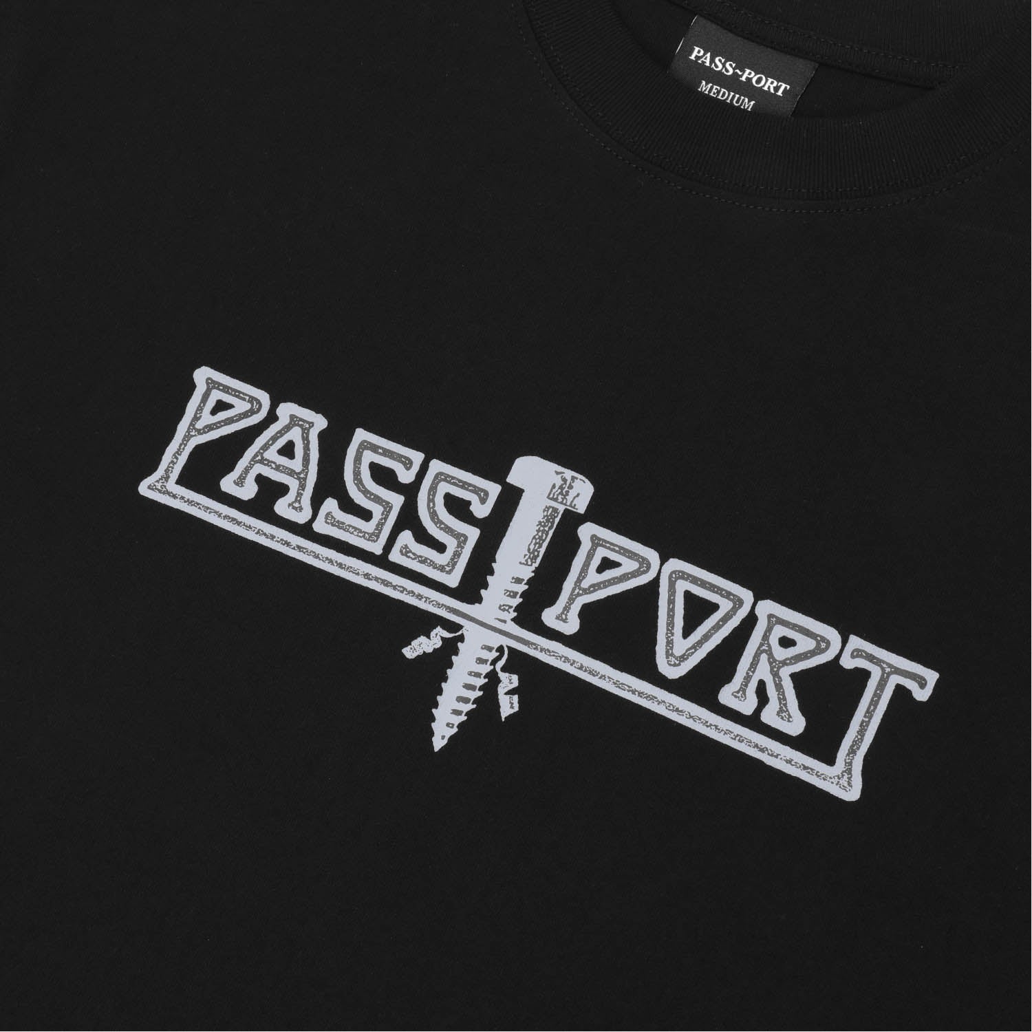 PassPort Screwed T-Shirt Black