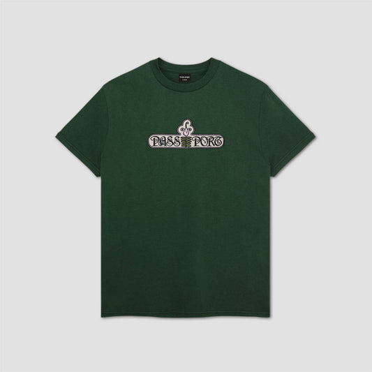 PassPort Gardenia T-Shirt Forest Green
