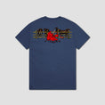 Load image into Gallery viewer, PassPort Red Flag T-Shirt Harbour Blue
