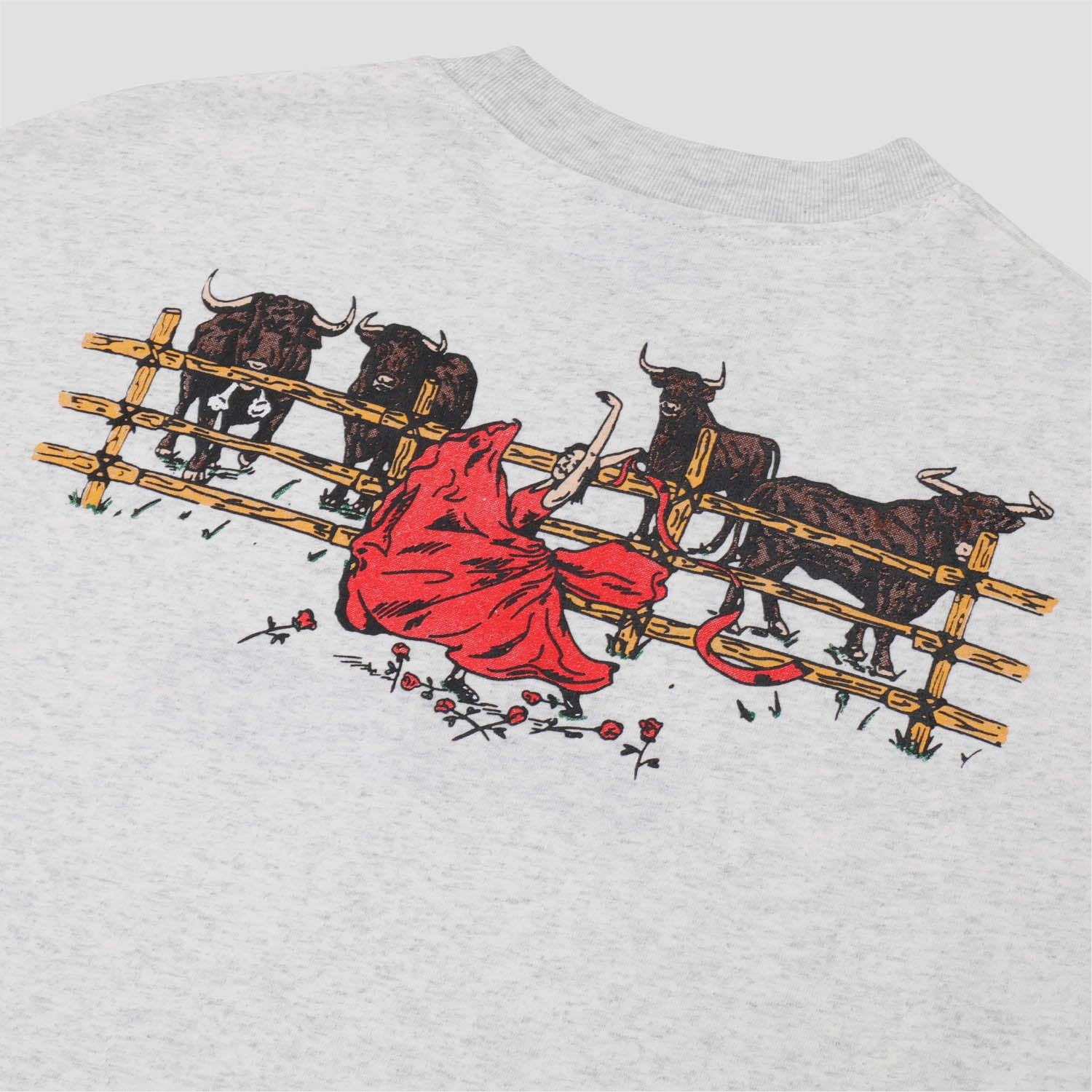 PassPort Red Flag T-Shirt Ash