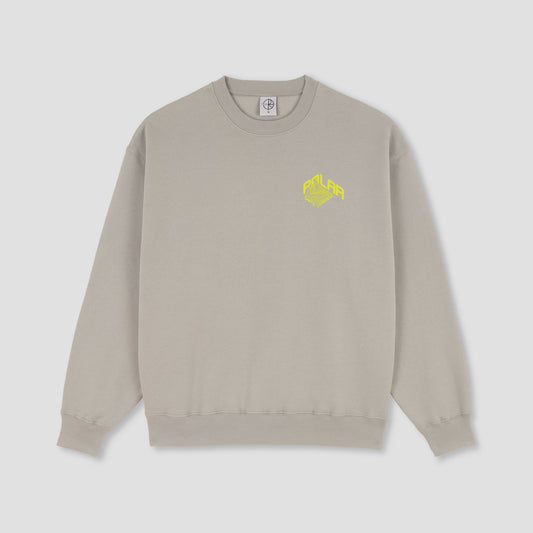 Polar Graph Dave Crewneck Silver