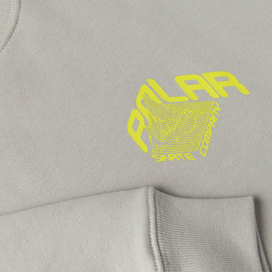 Polar Graph Dave Crewneck Silver