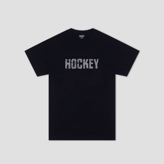 Hockey Shatter Reflective T-Shirt Black