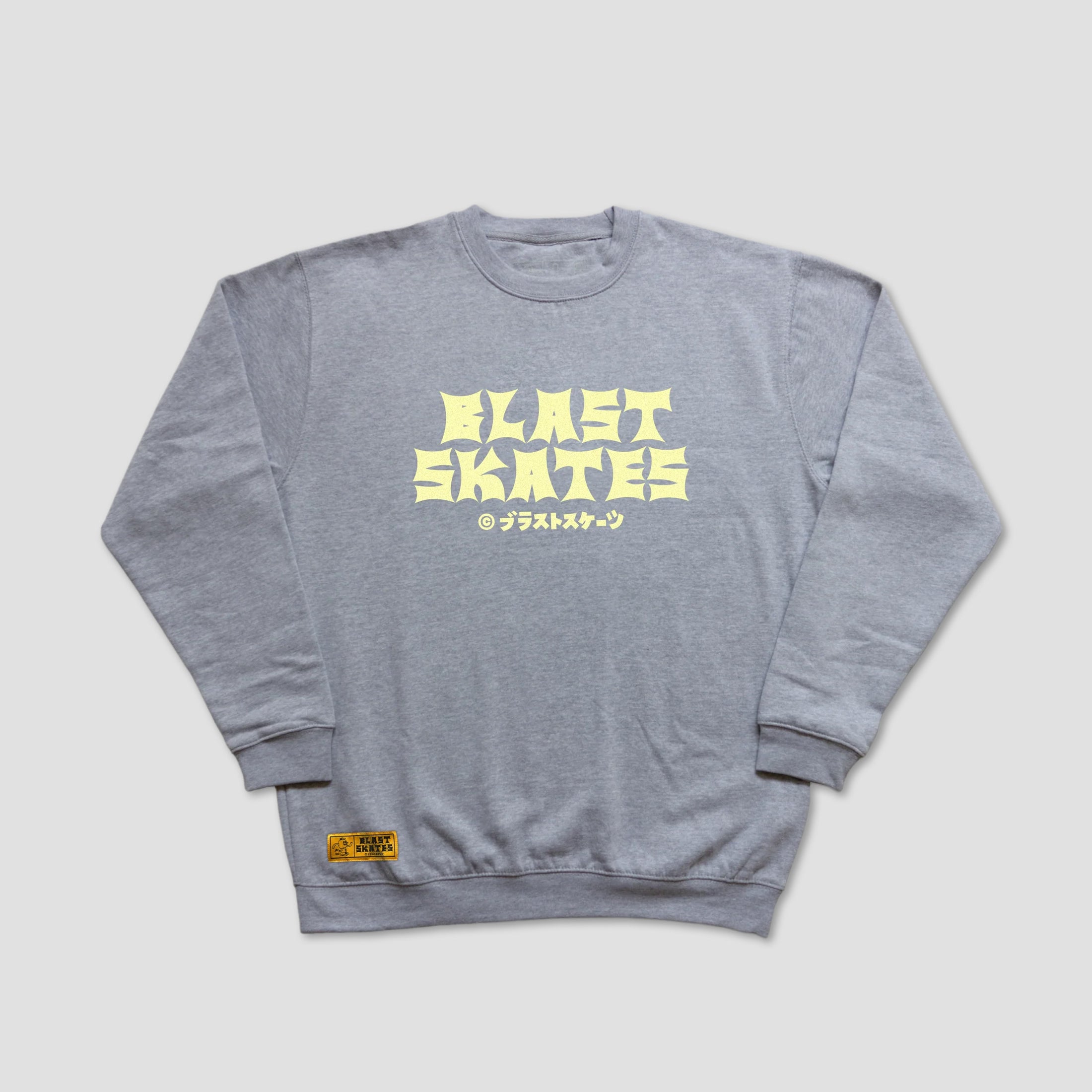 Blast Skates Golden Label Crew Ash Grey
