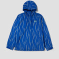 Load image into Gallery viewer, HUF New Day Striped Packable Anorak Blue
