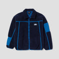 Load image into Gallery viewer, HUF Livingston Sherpa Jacket Blue Night
