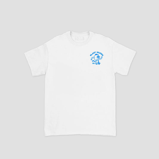 Blast Skates Curb Club T-Shirt White
