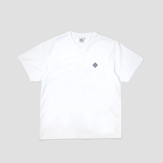 The National Embroidered Logo T-Shirt White