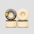 Load image into Gallery viewer, Spitfire 53mm 99DU Formula Four Conical Wheels Natural / Yellow Print
