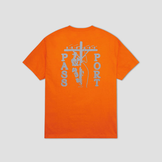 PassPort Line~Worx Pocket T-Shirt Safety Orange