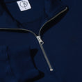Load image into Gallery viewer, Polar Frank Half Zip Sweatshirt Dark Blue
