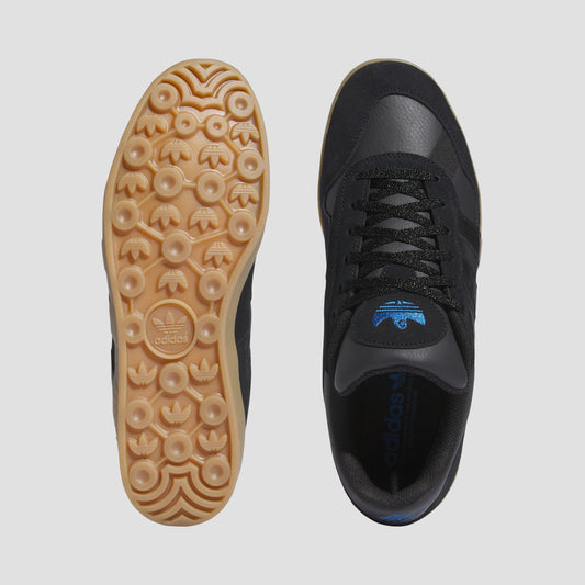 adidas Aloha Super Skate Shoes Carbon Black / Carbon / Blue Bird