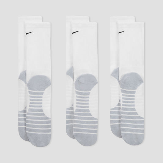 Nike Everyday Max Cushioned Socks White / Wolf Grey / Black