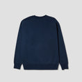 Load image into Gallery viewer, HUF Morning Glory Crewneck Navy
