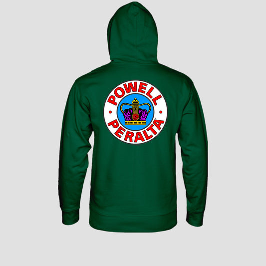 Powell Peralta Supreme Mid Weight Hood Forest Green