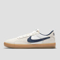 Load image into Gallery viewer, Nike SB Heritage Vulc Shoes Summit White / Navy - White - Gum Light Brown

