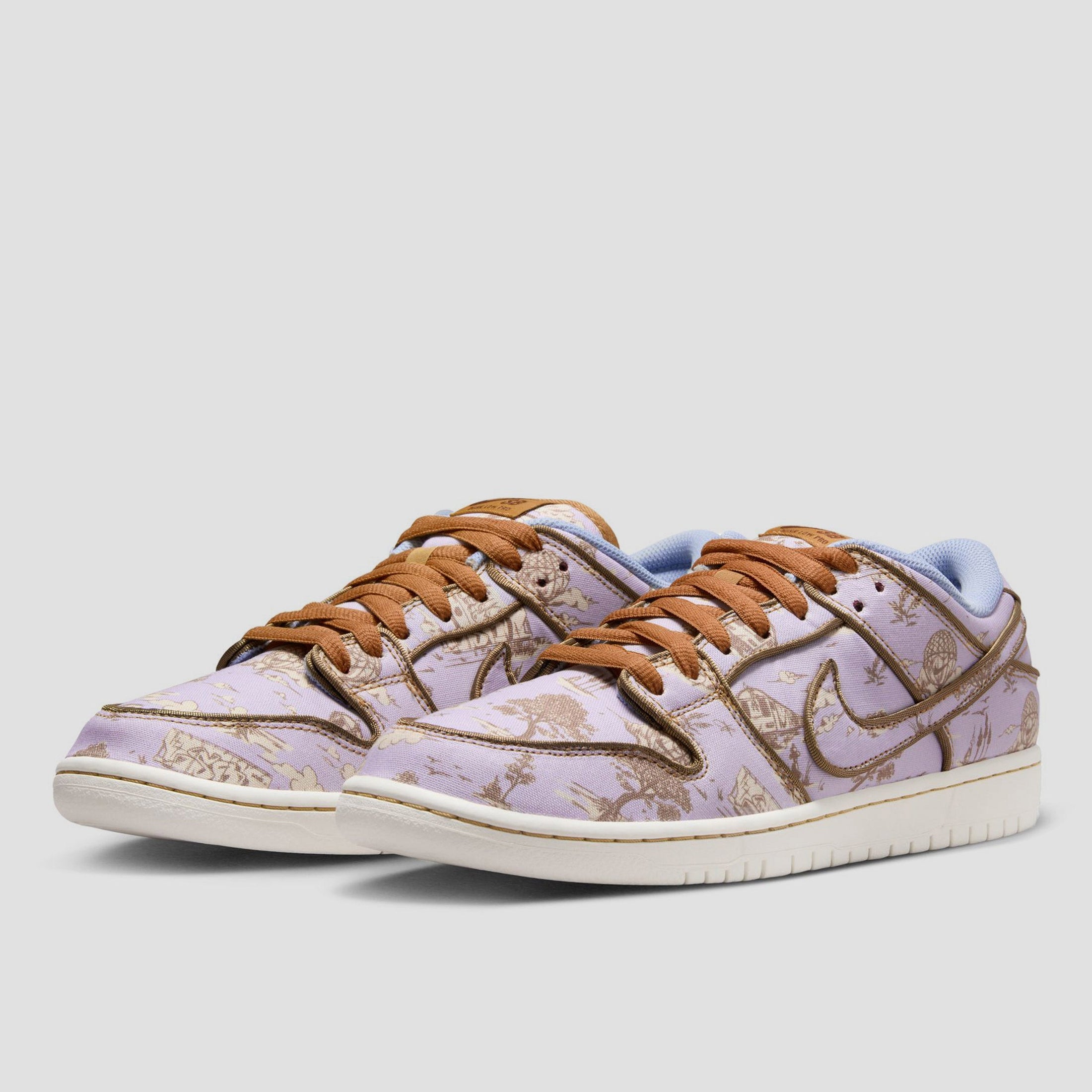 Nike SB Dunk Low Pro Premium Skate Shoes Football Grey Coconut Milk Khaki