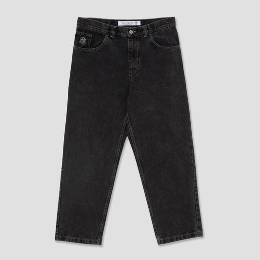 Polar 93 Denim Pants Silver Black