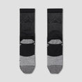 Load image into Gallery viewer, Nike Crew Dri-Fit Trail Running Socks Black / Anthracite / Black / Reflective Silver
