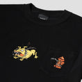 Load image into Gallery viewer, HUF Junkyard Dog Pocket T-Shirt Black
